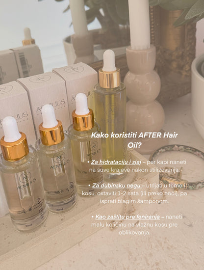 AFTER Hair oil